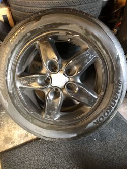 Porsche rims and tires