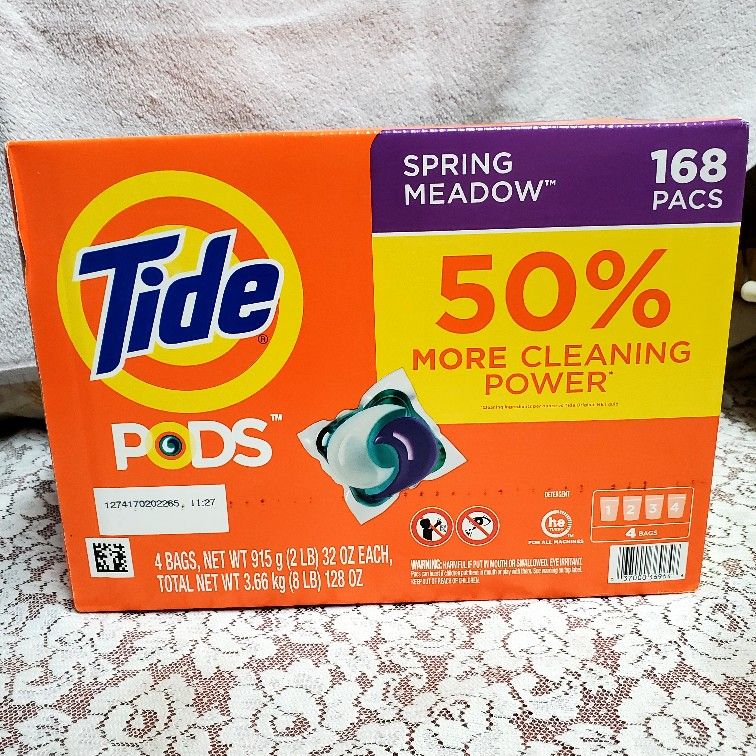 TIDE PODS 168 Count Spring Meadow