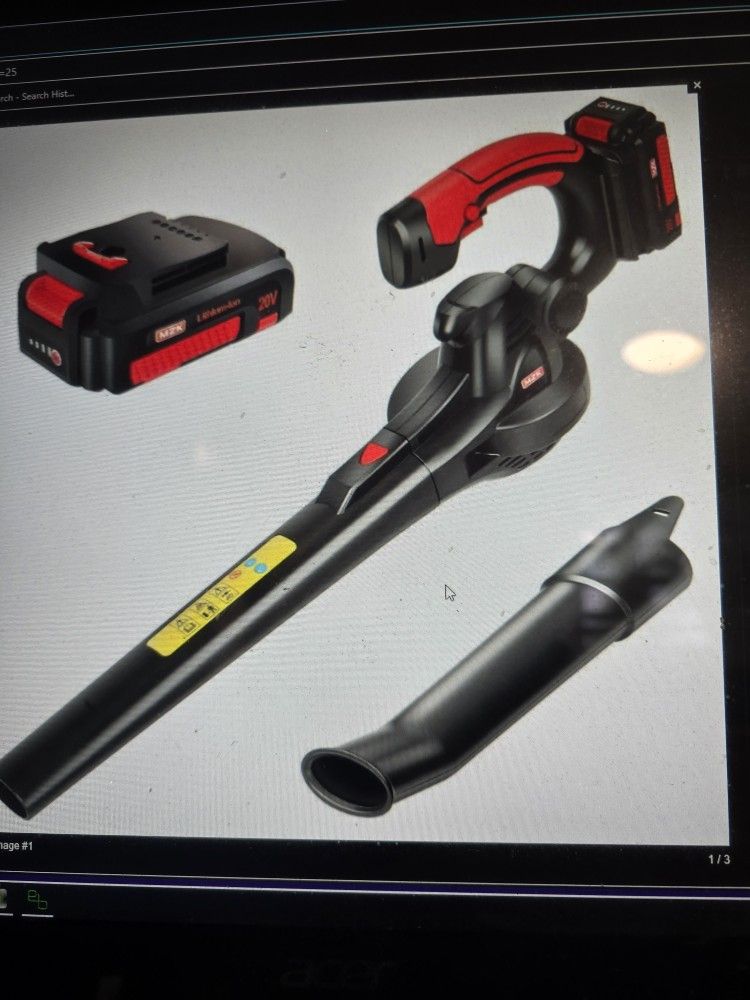 Mzk 20 V Leat Blower Light Weigjt Cordless And Powerful # 401