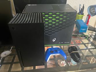 Xbox Series X with controller