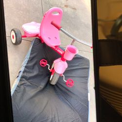 Pink Radio Flyer Tricycle