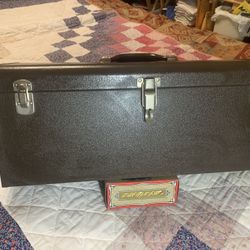 Kennedy Tool Box.     24”x 10”x 9”