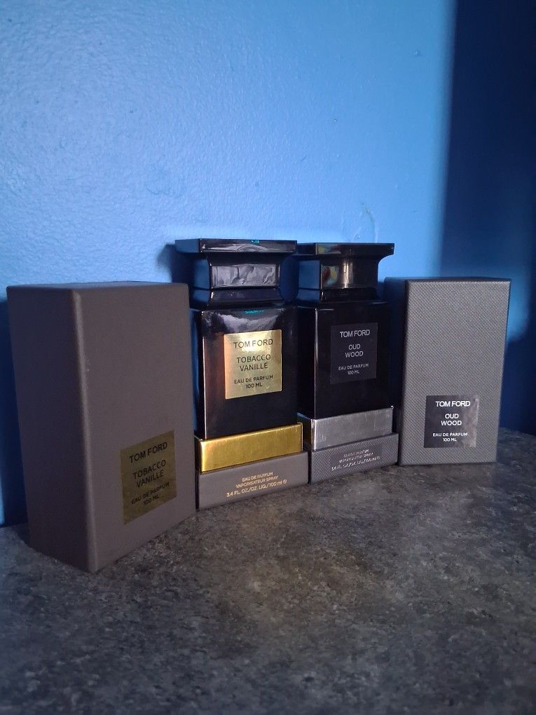 πͺ΅ Tom Ford Oud Wood 3.4oz + π Tom Ford Tobacco Vanille 3.4oz
