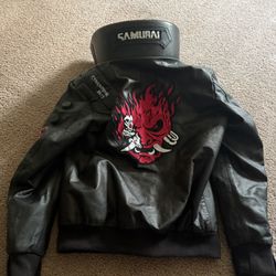 Cyberpunk 2077 - Samurai Leather Jacket
