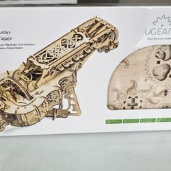 Hurdy-Gurdy Musical Instrument 3D