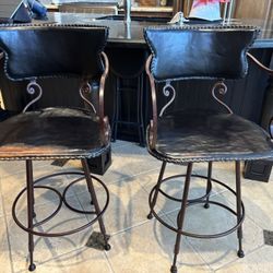 Arhaus Countertop Swivel Stools