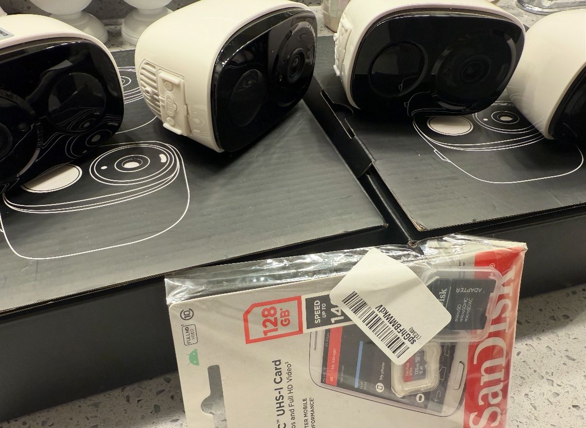 Security Cameras With SD Cards 