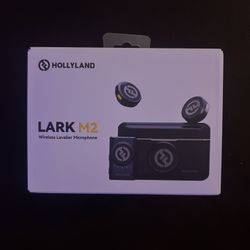 🎤 Hollyland Lark M2 Wireless Lavalier Microphone – Like New! 🎤