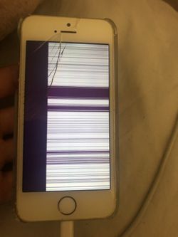 iPhone 5, Cracked screen and Lcd