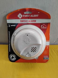 First Alert Hardwired Ionization Interconnected Smoke Detector (Model 1046834