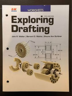 G-W Publisher Exploring Drafting Worksheets 13th Edition