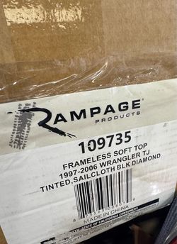 Rampage Frameless Trail Top Soft Top
