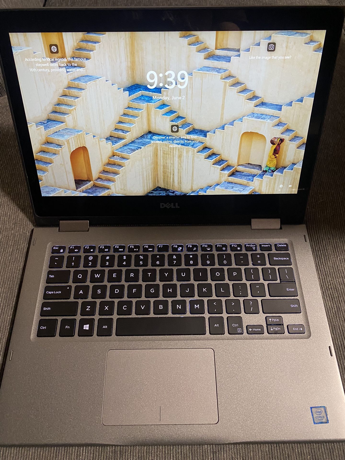 Dell 13.3” FHD Touchscreen Laptop w/Charger