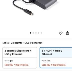 Thunderbolt™ 3 Dual DisplayPort Mini Bus Powered Docking Station for Laptops - 4K 60Hz - GbE - USB-3