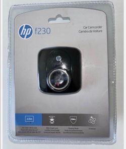 HP F230 Car Dash Camcorder With Wide Angle Lens Brand New Sealed