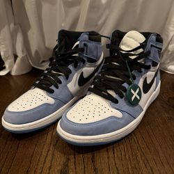 Jordan 1 Retro High White University Blue Black