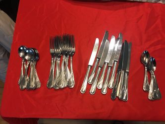 10 place setting silverware set