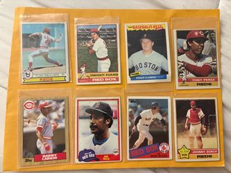 Vintage Baseball Card Lot of 8