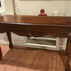 Console Table Real Wood