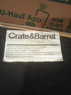 Crate & Barrel Dining Chairs, Set of 6 (Lee Industries)