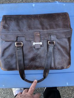 Cutter & Buck Leather Briefcase