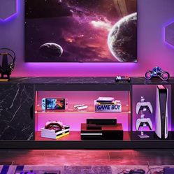 57-inch LED Gaming TV Stand for TV black $100