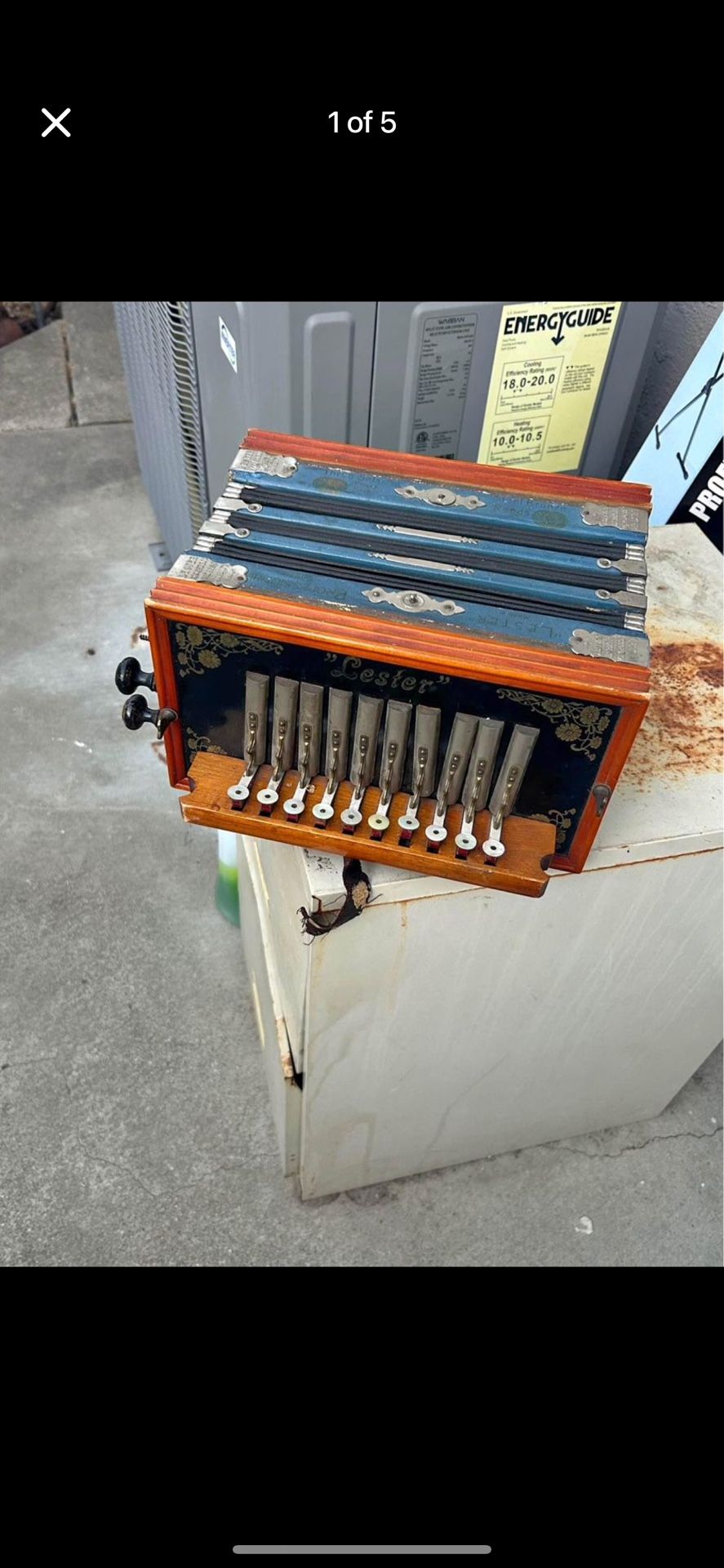 Rare 1900s Vintage Accordion ❤️❤️❤️