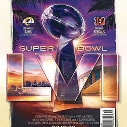 Super Bowl LVI Program Cincinnati bengals Vs Rams