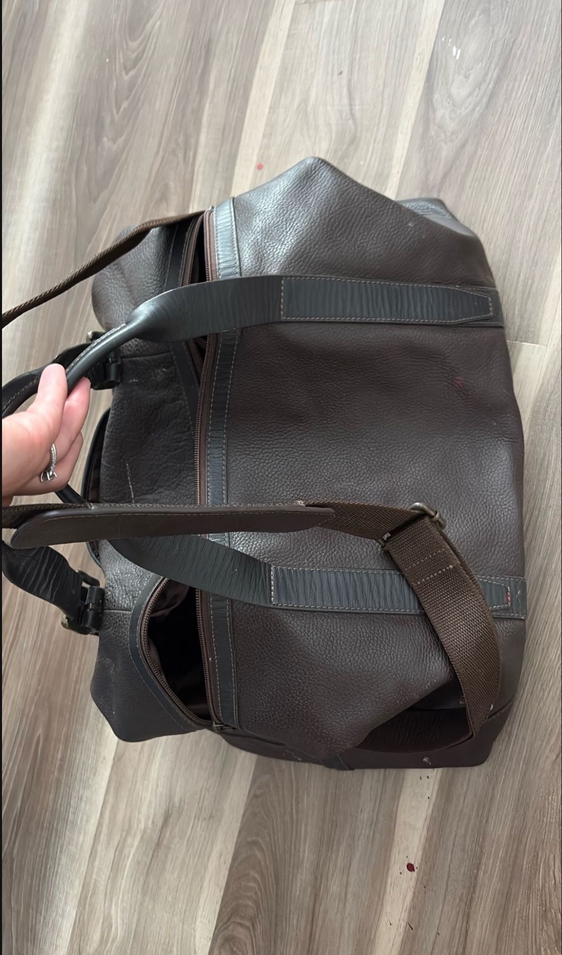 Leather Duffle Bag