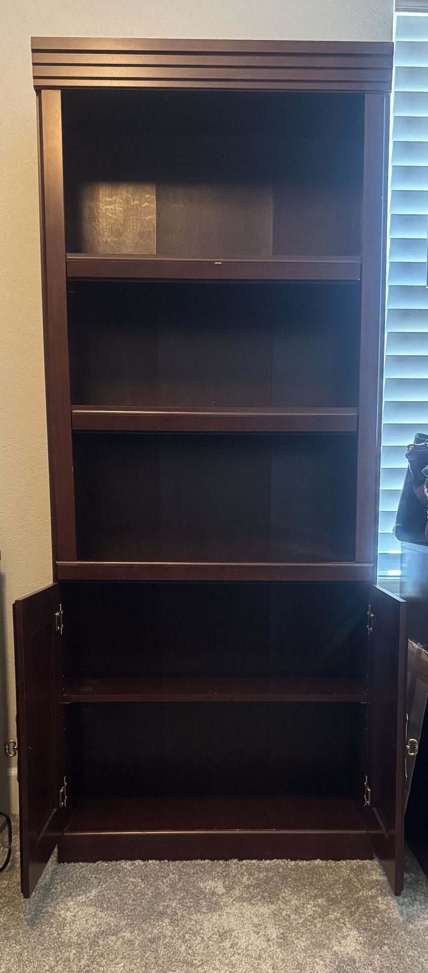 Bookcase With Doors
