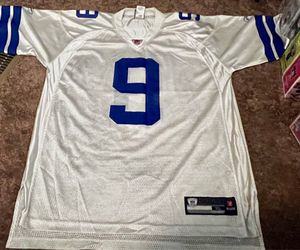 Mens Reebok NFL Dallas Cowboys Onfield #9 Tony Romo Jersey XL