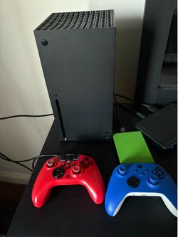 X Box Series X Disc with Logitech G923 Racing Wheel Setup