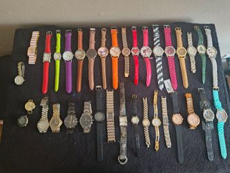 35 Untested Men's, Women's and Unisex Watches Most Just Need Batteries