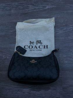 Black coach purse
