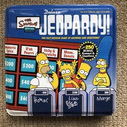 The Simpson’s deluxe Jeopardy Game new