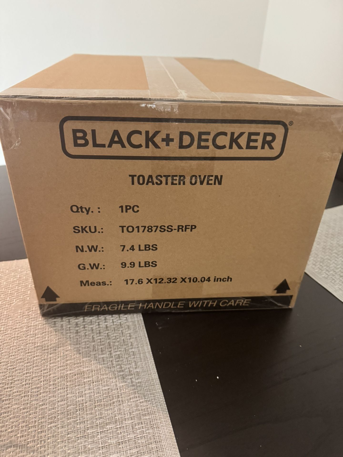 Black And Decker Toaster Oven