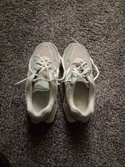 New Balance White Chunky Sneakers