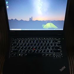 Lenovo Thinkpad 14 Inch Laptop Intel Core i5 8 GB RAM 500  GB HD DVDRW Wi-Fi & Bluetooth Windows Professional OS