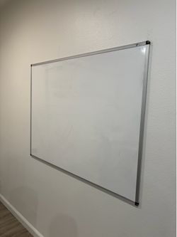 XL Whiteboard 35x47” – Non-Magnetic | Moving Sale