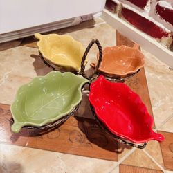 Princess House Pavillon Dishes Bowls Set