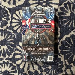 2025-26 Topps Chrome Cactus Jack Basketball X NBA All-Star Game box