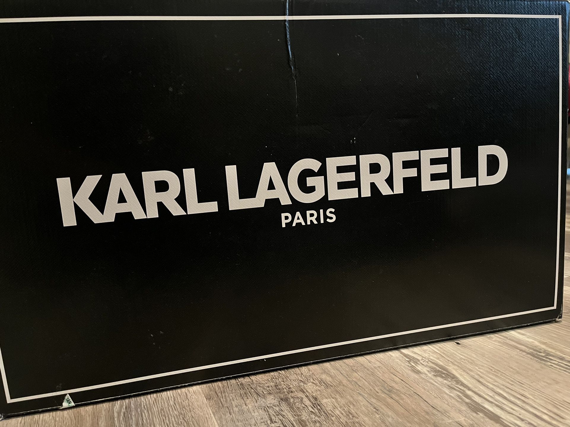 Karl Lagerfield Knee High Boots