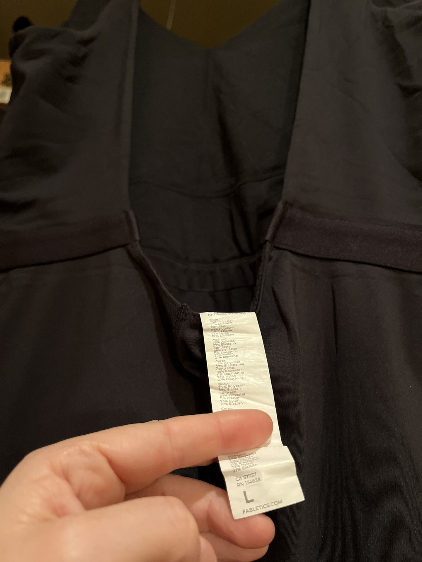 Fabletics Bodysuit/ Catsuit Black