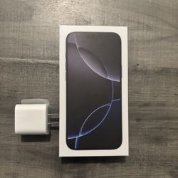 iPhone 16 Pro Max Titanium Black