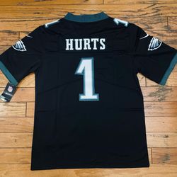 Black Jalen hurts Philadelphia Eagles jersey