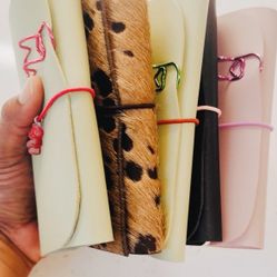 Handmade pocket refillable journals