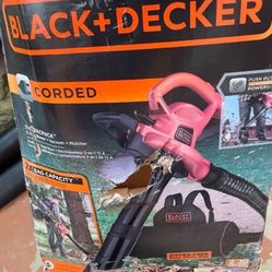 Almost New, Black And Decker, Blower, Vacuum, comes with manual an original box fully tested working perfectly when you come. I’ll try it for you.