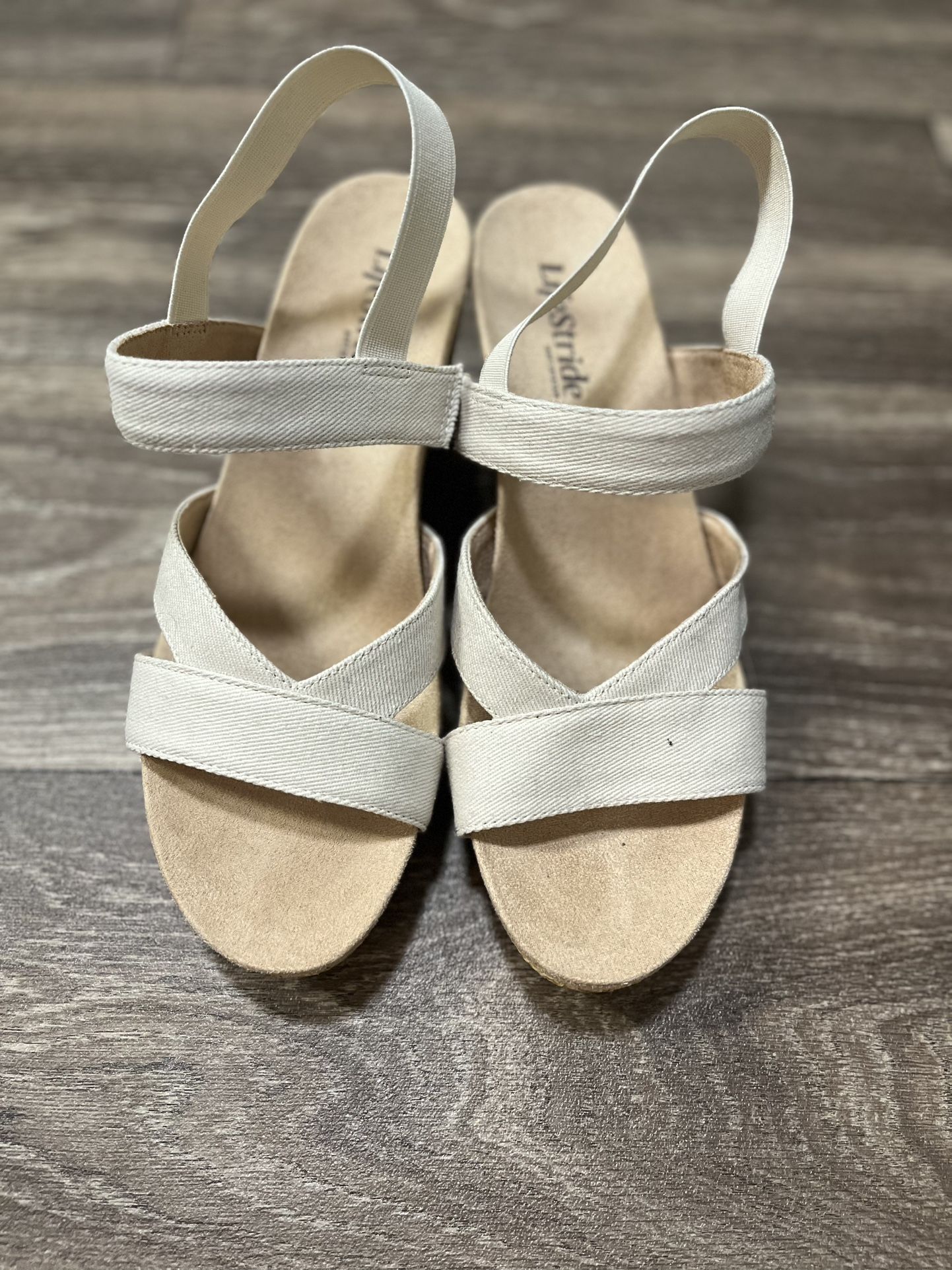 Lifestride Danita Women’s Wedge Sandal Size 8