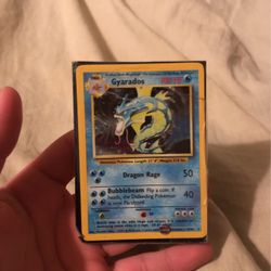 Holographic Gyarados 6/102 (amazing condition)