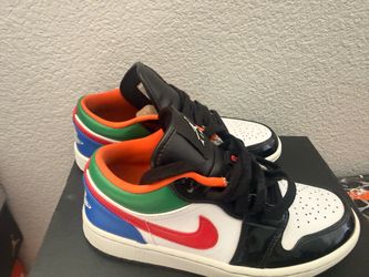 Air Jordan 1 Low Multi-Color Sneakers